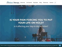 Tablet Screenshot of motiontherapy.net
